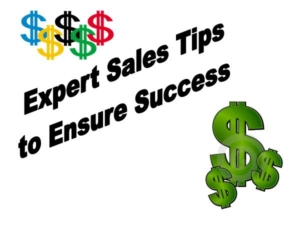 Expert Sales Tips